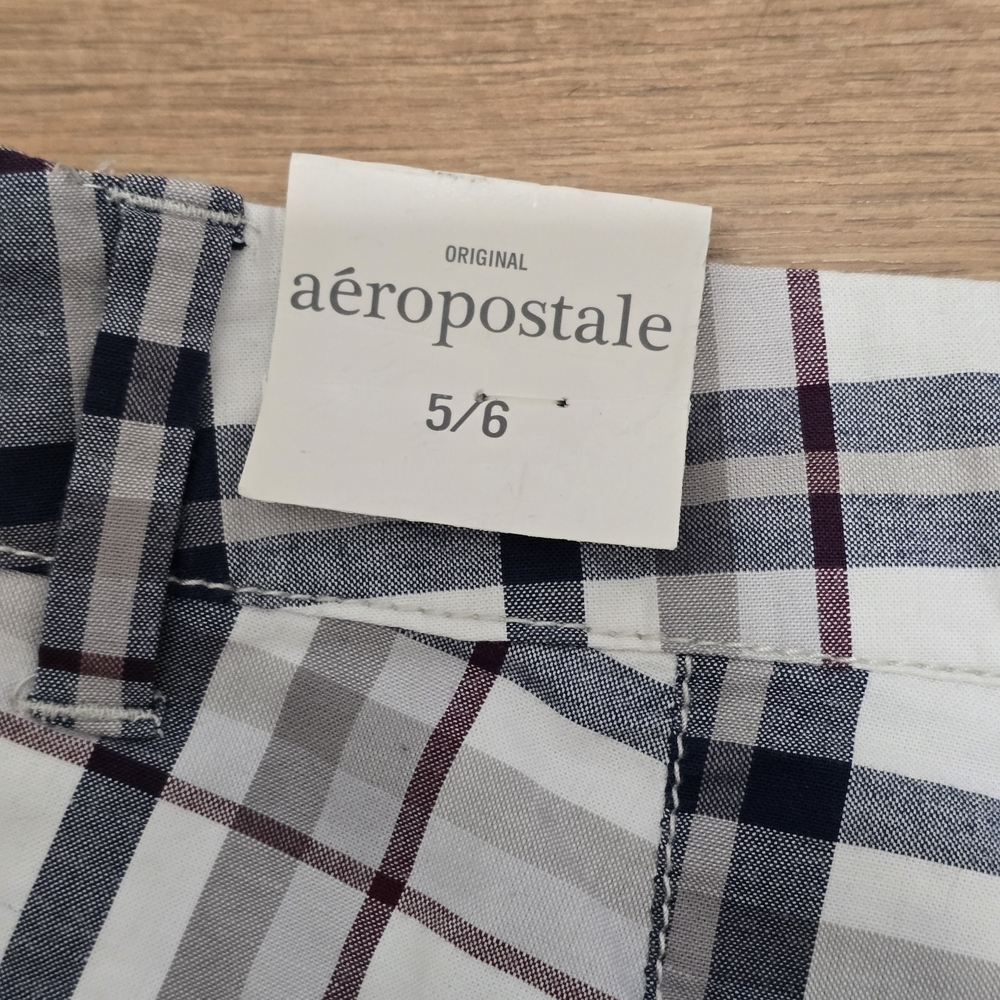 Aeropostale Stretch Womens Bermuda Plaid Shorts - Picture 5 of 5